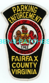 VIRGINIA,A,FAIRFAX COUNTY POLICE PARKING ENFORCEMENT 1